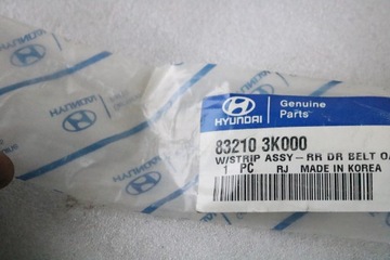 HYUNDAI SONATA 05- LIŠTA ZHRNUJÍCÍ LEVÝ ZADNÍ
