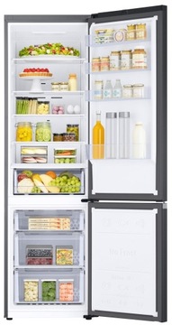 SAMSUNG Холодильник с морозильной камерой RB38C600EB1 203см ЧЕРНЫЙ