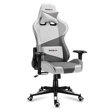Fotel gamingowy Huzaro Force 6.2 tkanina biały