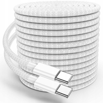 Плетеный кабель USB-C-C для панели PS5 DualSense, 2 метра, для PS5 Slim 2016 г.