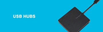 Разветвитель-концентратор Targus ACH924EU USB-C 3x USB-A 1x USB-C 3.2 Gen.1 5 Гбит/с
