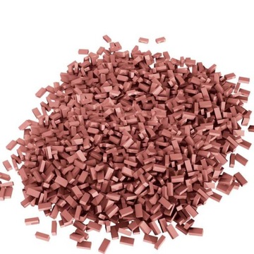 GSW 12639 MODEL BRICKS - RED x 800pcs (1/24 scale) (cegły do dioram)