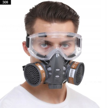 Полумаска 3M Paint Mask 8200 НАБОР