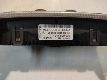 MERCEDES C CLK W203 W209 PANEL ŘÍZENÍ VENTILACE KLIMATIZACE 2038304085