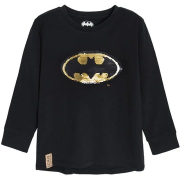Cool Club Bluzka chłopięca z długim rękawem Batman r 104