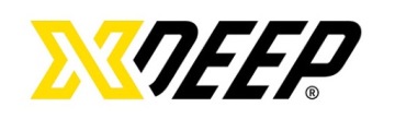 Узкий оранжевый декомпрессионный буй XDeep 12/140