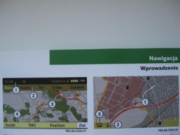 COMAND APS W169 Руководство пользователя на польском языке W245 Comand APS 08-11 красочный