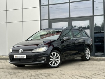 Volkswagen Golf VII Variant 2.0 TDI CR DPF BlueMotion Technology 150KM 2015 Volkswagen Golf LED, Bixenon, Półskóra, Navi,