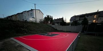 БАСКЕТБОЛЬНАЯ ПЛОЩАДКА РАЗНЫХ ЦВЕТОВ ЛОГОТИП