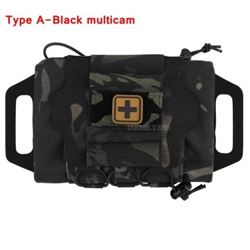 Tactical First Aid Kit Pouch Ifak Molle Pouches Quick Draw Flip Top