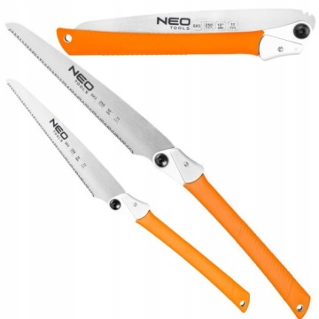 Японская пила для тонкой резки 11 TPI, узкая, складная 44-611