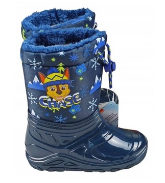 Buty Dziecięce Ocieplane Śniegowce Zimowe Kozaki Psi Patrol Chase roz. 25