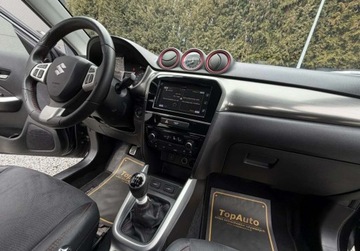 Suzuki Vitara III SUV 1.4 BOOSTERJET 140KM 2017 Suzuki Vitara 1.4T gwarancjaNAVI KAMERA SKORAALCANTARA Bezwypadkowa, zdjęcie 13