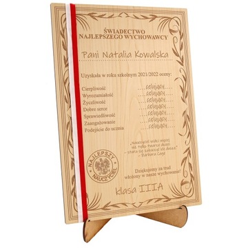 СЕРТИФИКАТ УЧИТЕЛЯ в подарок спасибо ГОД