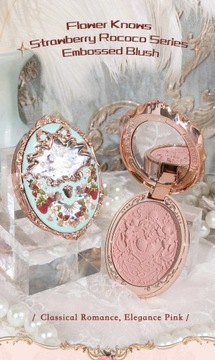 Flower Knows Strawberry Rococo Румяна Рельефные румяна Макияж для лица