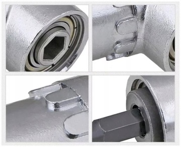 ADAPTER KĄTOWY NASADKA UCHWYT WKRĘTARA KOŃCÓWK HEX