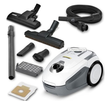 VC 2 700W ODKURZACZ KARCHER PREMIUM HEPA MOCNY