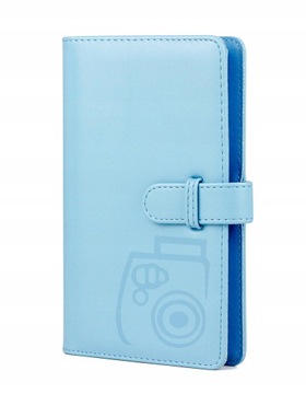 Чехол-чехол для Fuji INSTAX Mini 11 + АЛЬБОМ на 96 фотографий СИНИЙ