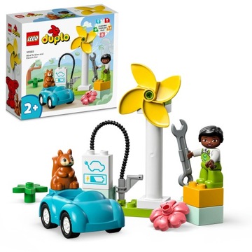 LEGO DUPLO WIND Turbine and Car 10985