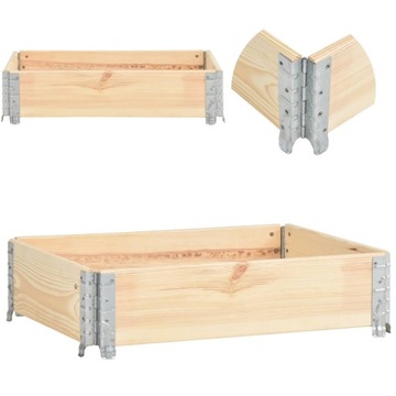 NADSTAWKA PALETOWA DREWNIANA 120x80x19,5 cm SPRAWDZONA JAKOŚĆ DREWNA