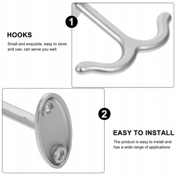 Ключница с двойным захватом для потолочного крепления, 4 шт.