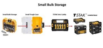 Zestaw bitów udarowych 31 części DEWALT DT70738T