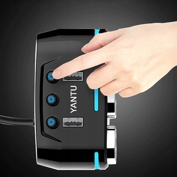 РАЗЪЕМ ПРИкуривателя 12В 24В USB 3.1A