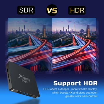 Сетевой декодер X96Q PRO, плеер Android 10, декодер ТВ 4K HD