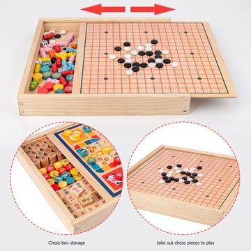 Стиль D Дети и взрослые деревянные шахматы компьютерные игры