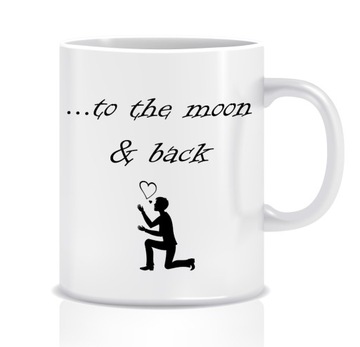Kubek Prezent Dla zakochanych (to the moon &