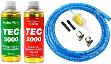 TEC 2000 zestaw 8mm SILNIK + WTRYSKI BENZYNA