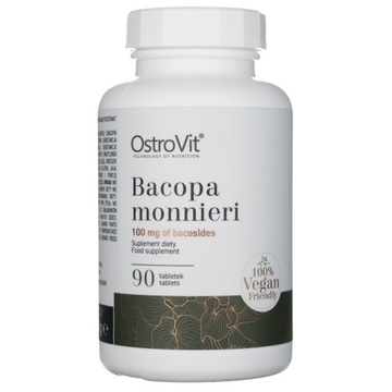 OstroVit Bacopa Monnieri ekstrakt 50% 90 tabletek