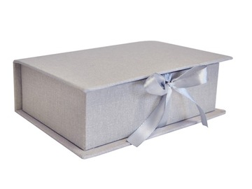 Pudełko z płótna na zdjęcia 10x15 do 200 zdjęć