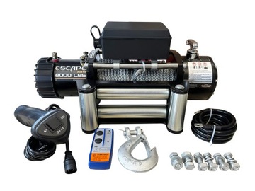 Wyciągarka Escape 8000ES LINA STALOWA STAL [3629kg]
