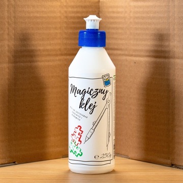 Magiczny Klej MAGIC 250g Przezroczysty Szkolny Biurowy DIY Introligatorski