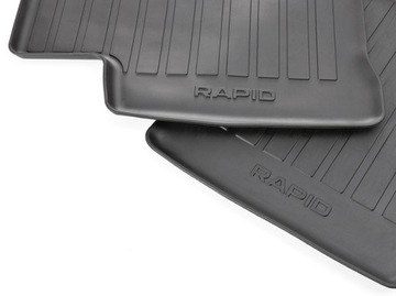 4 NOWE dywaniki gumowe RAPID 5JB061550