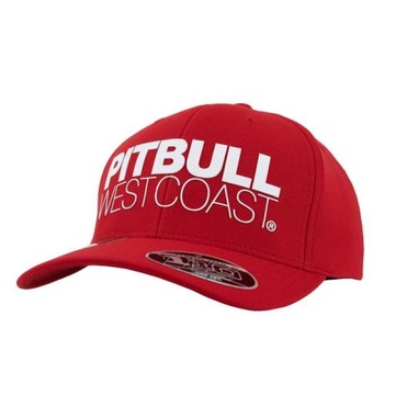 Czapka Pit Bull Snapback Classic Seascape '24 Czerwona