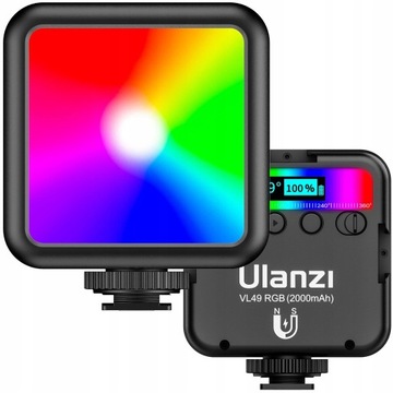 ULANZI RGB СВЕТОДИОДНАЯ ЛАМПА МИНИ МАЛЕНЬКАЯ НЕПРЕРЫВНОГО СВЕТА