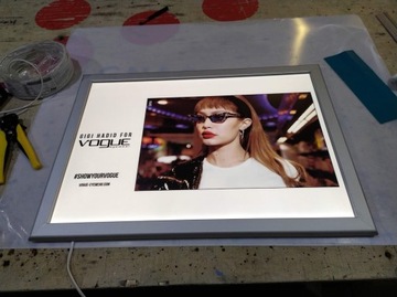 Рамка для постера с подсветкой B1 70x100см