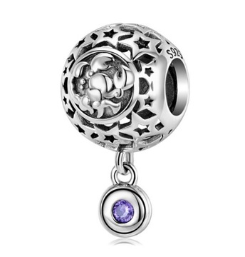 CHARMS ZAWIESZKA znak zodiaku SKORPION CYRKONIA