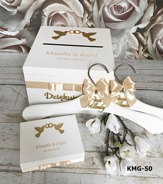 Набор конвертов, вешалки для обручальных колец, различные граверы.