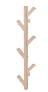 IKEA TJUSIG Wieszak pionowy, brzoza, 78 cm