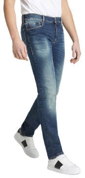 TRUSSARDI JEANS ORYGINALNE SPODNIE MĘSKIE 36
