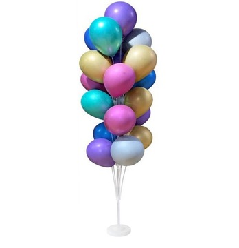 Stojak na balony WYSOKI 160cm na 19szt balonów