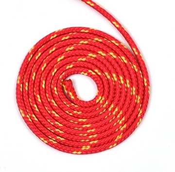 LINA POLIPROPYLENOWA LINKA PLECIONA MOCNA ŻEGLARSKA 6mm 1M