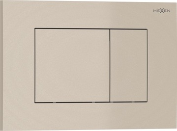 MEXEN TEX 02 PRZYCISK SPŁUKUJĄCY DO STELAŻA WC BEŻOWY