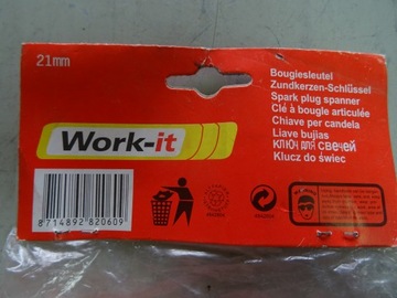 СВЕЧНЫЙ КЛЮЧ WORK-IT 21MM