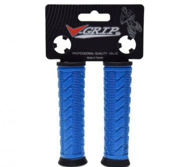 Chwyt rączki kierowni steru roweru V-grip żel 2szt