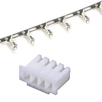 Wtyk Złącze balansera 4pin XH,JST R.2.54MM 10 SZT