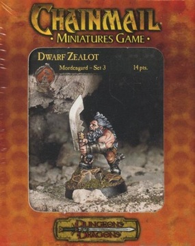 D&D Chainmail: Mordengard Dwarf Zealot